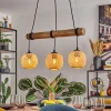 hofstein Basto Suspension, Boule lumineuse, Suspension Écru, Noir, 3 lumières* Lampes Modernes