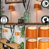 hofstein Belece Lampe de table d'extérieur, Lampe à poser LED Orange, 1 lumière* Lampes Modernes