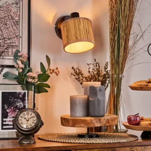 hofstein Bongal Applique murale Noir, 1 lumière* Lampes Modernes