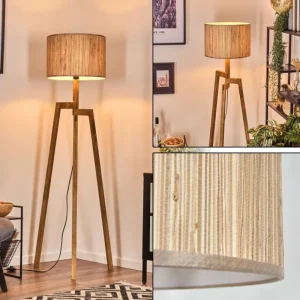 hofstein Bongal Lampadaire, Liseuse Écru, 1 lumière* Lampes Modernes