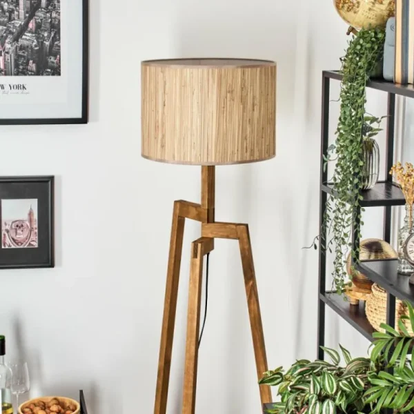 hofstein Bongal Lampadaire, Liseuse Écru, 1 lumière* Lampes Modernes