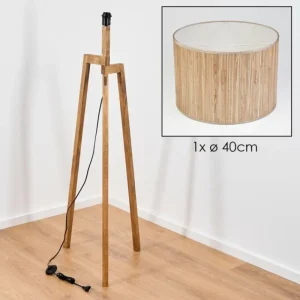 hofstein Bongal Lampadaire, Liseuse Écru, 1 lumière* Lampes Modernes