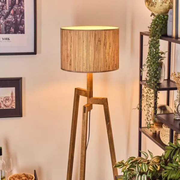 hofstein Bongal Lampadaire, Liseuse Écru, 1 lumière* Lampes Modernes