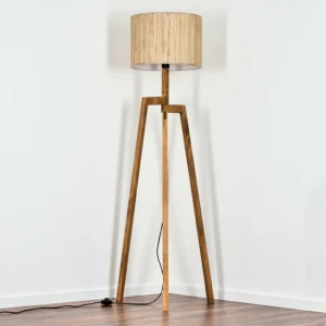 hofstein Bongal Lampadaire, Liseuse Écru, 1 lumière* Lampes Modernes
