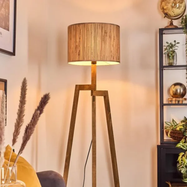 hofstein Bongal Lampadaire, Liseuse Écru, 1 lumière* Lampes Modernes