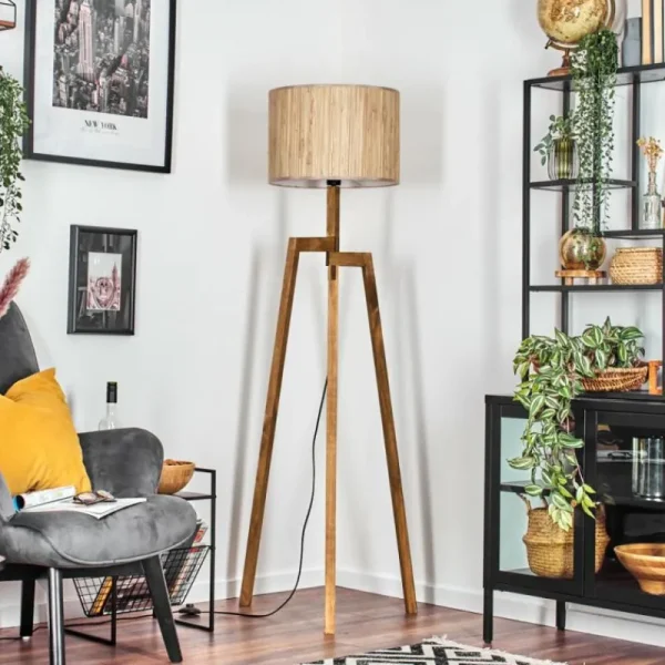 hofstein Bongal Lampadaire, Liseuse Écru, 1 lumière* Lampes Modernes