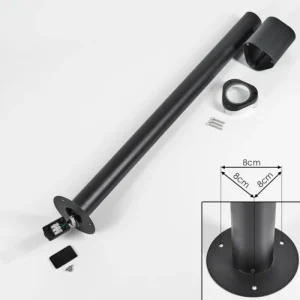 hofstein Borne lumineuse Amyton Noir, 1 lumière* Lampes Modernes