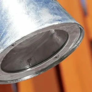hofstein Borne lumineuse Cook Acier inoxydable, Zingué, 1 lumière* Lampes Modernes