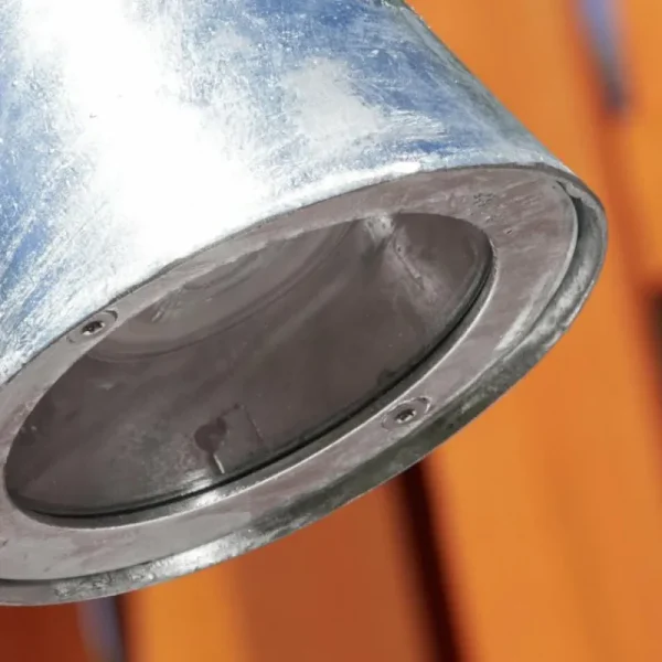 hofstein Borne lumineuse Cook Acier inoxydable, Zingué, 1 lumière* Lampes Modernes