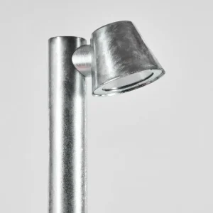 hofstein Borne lumineuse Cook Acier inoxydable, Zingué, 1 lumière* Lampes Modernes