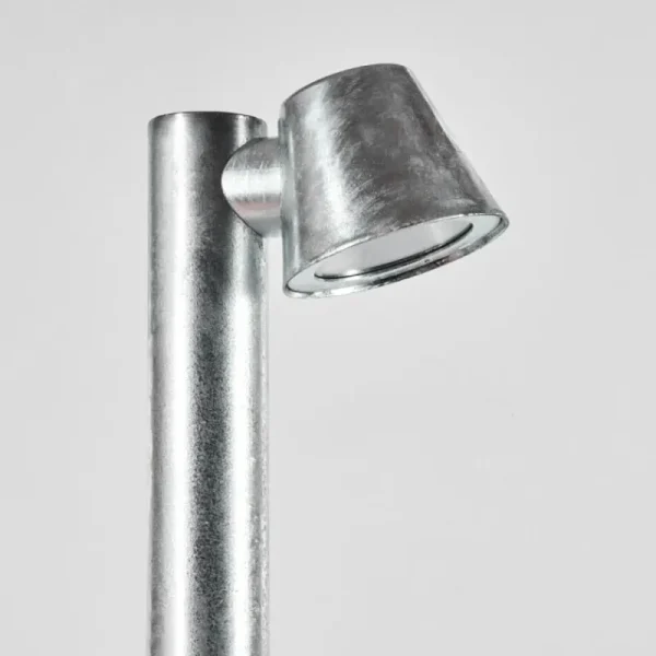 hofstein Borne lumineuse Cook Acier inoxydable, Zingué, 1 lumière* Lampes Modernes