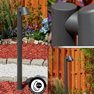 hofstein Borne lumineuse Cook Noir, 1 lumière* Lampes Modernes
