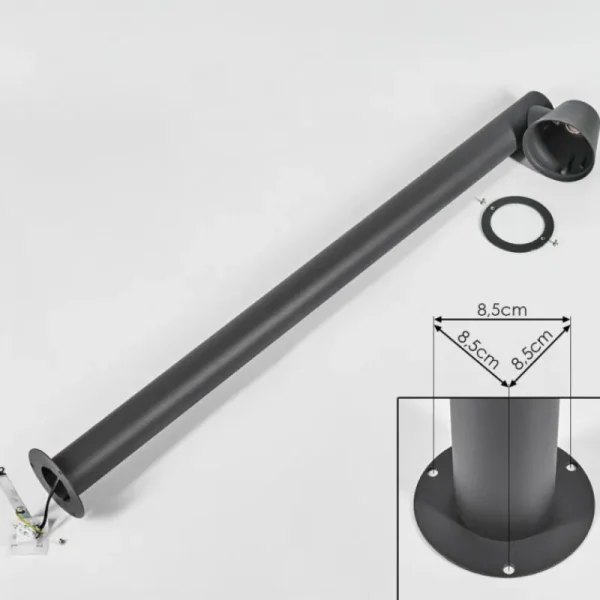 hofstein Borne lumineuse Cook Noir, 1 lumière* Lampes Modernes