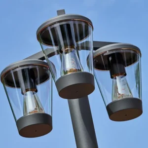 hofstein Borne lumineuse Eloida Anthracite, 3 lumières* Lampes Modernes