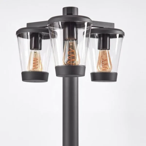 hofstein Borne lumineuse Eloida Anthracite, 3 lumières* Lampes Modernes