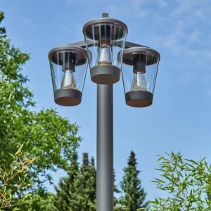 hofstein Borne lumineuse Eloida Anthracite, 3 lumières* Lampes Modernes