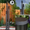 hofstein Borne lumineuse Gaborone Anthracite, 3 lumières* Lampes Modernes