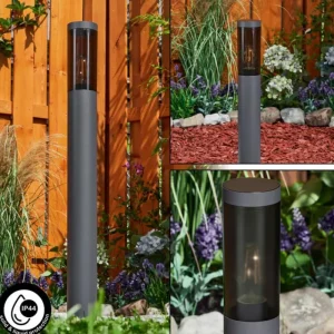 hofstein Borne lumineuse Gaborone Anthracite, 1 lumière* Lampes Modernes