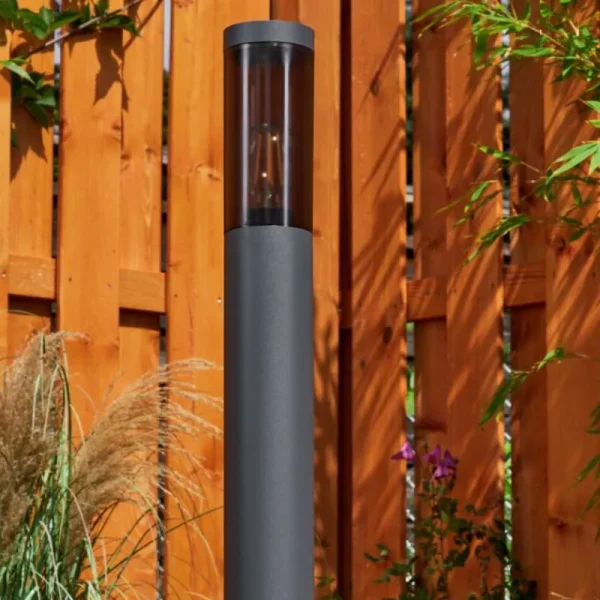 hofstein Borne lumineuse Gaborone Anthracite, 1 lumière* Lampes Modernes
