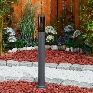hofstein Borne lumineuse Gaborone Anthracite, 1 lumière* Lampes Modernes