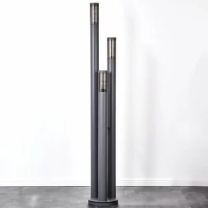 hofstein Borne lumineuse Gaborone Anthracite, 3 lumières* Lampes Modernes