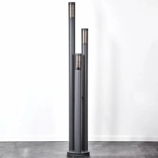 hofstein Borne lumineuse Gaborone Anthracite, 3 lumières* Lampes Modernes