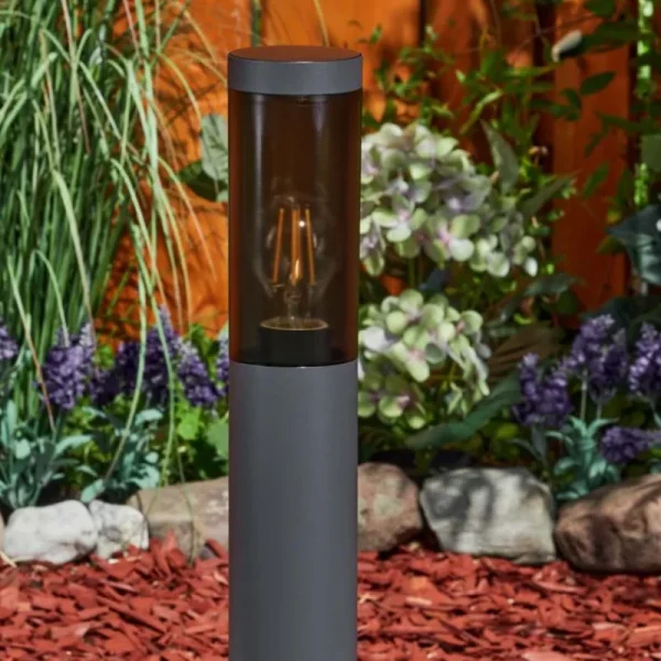 hofstein Borne lumineuse Gaborone Anthracite, 1 lumière* Lampes Modernes