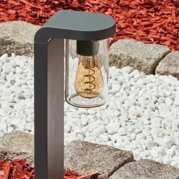 hofstein Borne lumineuse Radnor Anthracite, 1 lumière* Lampes Modernes