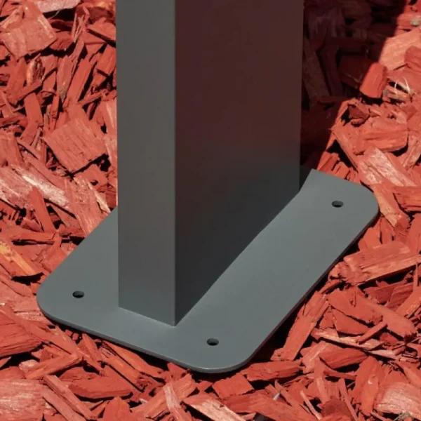hofstein Borne lumineuse Radnor Anthracite, 1 lumière* Lampes Modernes