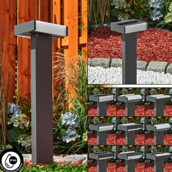 hofstein Borne lumineuse Ramalheira LED Anthracite, 1 lumière* Lampes Modernes