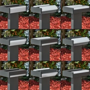 hofstein Borne lumineuse Ramalheira LED Anthracite, 1 lumière* Lampes Modernes