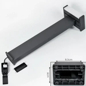 hofstein Borne lumineuse Ramalheira LED Anthracite, 1 lumière* Lampes Modernes