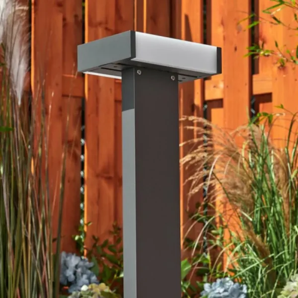 hofstein Borne lumineuse Ramalheira LED Anthracite, 1 lumière* Lampes Modernes