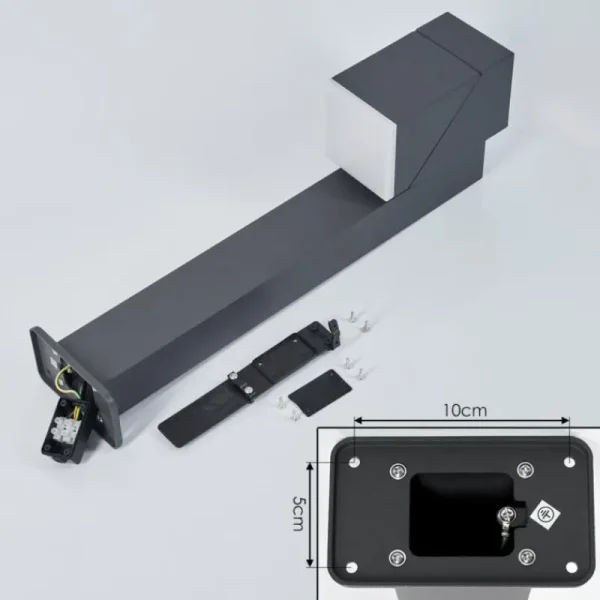 hofstein Borne lumineuse Toogong LED Anthracite, 1 lumière* Lampes Modernes