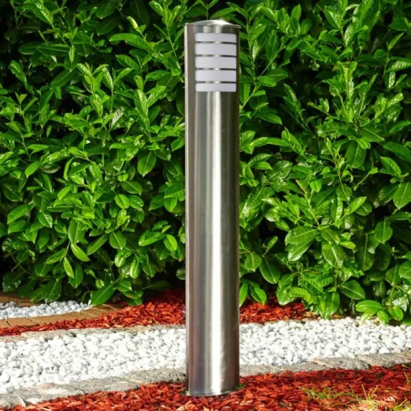 hofstein Borne lumineuse Alslev Acier inoxydable, 1 lumière* Lampes Modernes