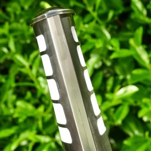 hofstein Borne lumineuse Alslev Acier inoxydable, 1 lumière* Lampes Modernes