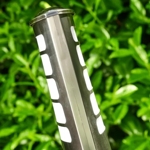 hofstein Borne lumineuse Alslev Acier inoxydable, 1 lumière* Lampes Modernes
