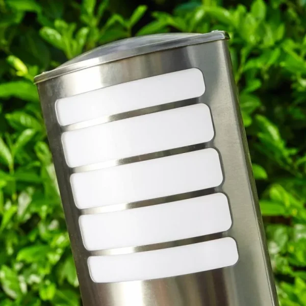 hofstein Borne lumineuse Alslev Acier inoxydable, 1 lumière* Lampes Modernes