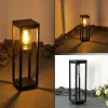 hofstein Borne lumineuse Baoshan Noir, 1 lumière* Lampes Modernes