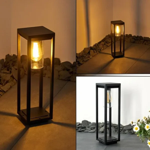 hofstein Borne lumineuse Baoshan Noir, 1 lumière* Lampes Modernes