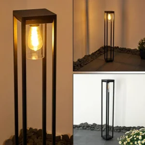 hofstein Borne lumineuse Baoshan Noir, 1 lumière* Lampes Modernes