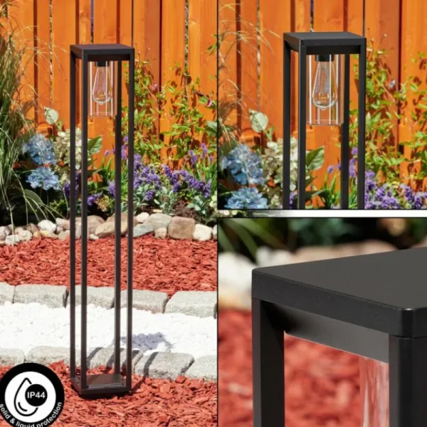 hofstein Borne lumineuse Baoshan Noir, 1 lumière* Lampes Modernes
