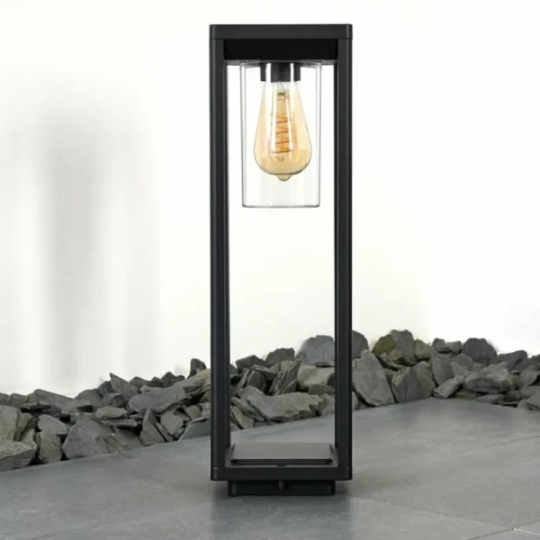 hofstein Borne lumineuse Baoshan Noir, 1 lumière* Lampes Modernes