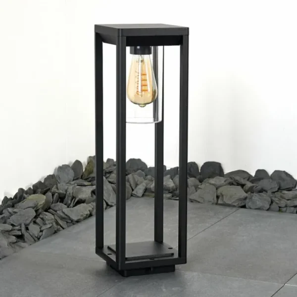 hofstein Borne lumineuse Baoshan Noir, 1 lumière* Lampes Modernes