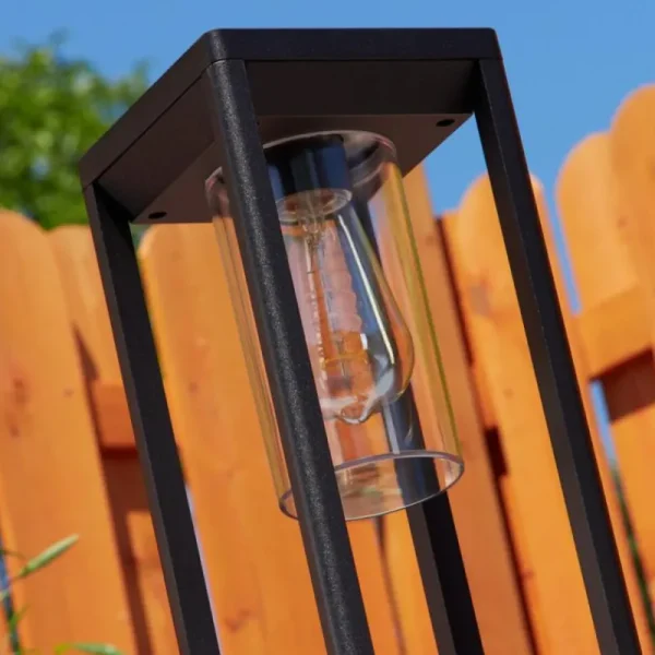 hofstein Borne lumineuse Baoshan Noir, 1 lumière* Lampes Modernes