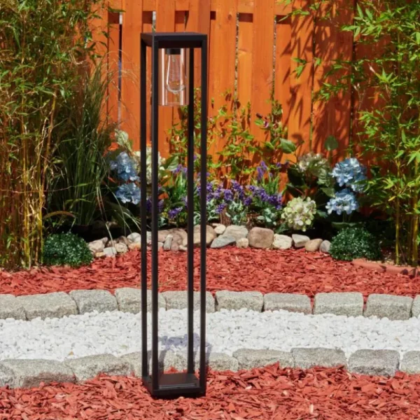 hofstein Borne lumineuse Baoshan Noir, 1 lumière* Lampes Modernes