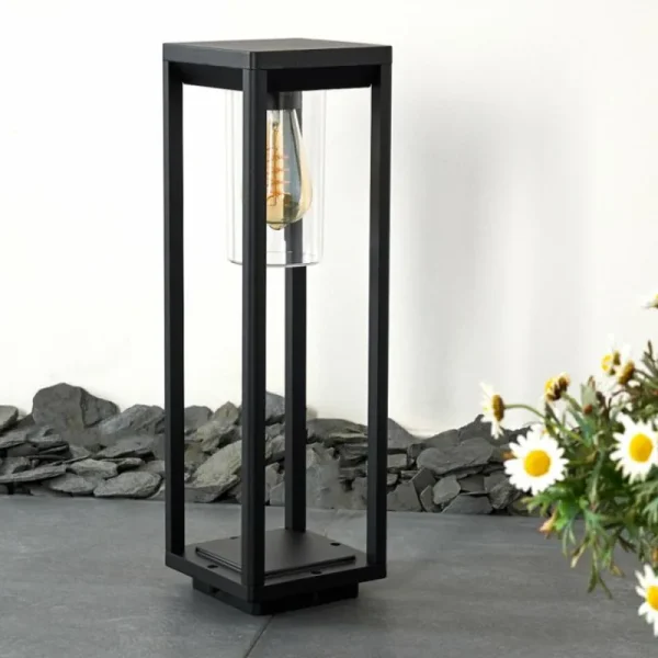 hofstein Borne lumineuse Baoshan Noir, 1 lumière* Lampes Modernes