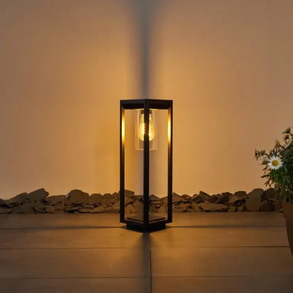hofstein Borne lumineuse Baoshan Noir, 1 lumière* Lampes Modernes