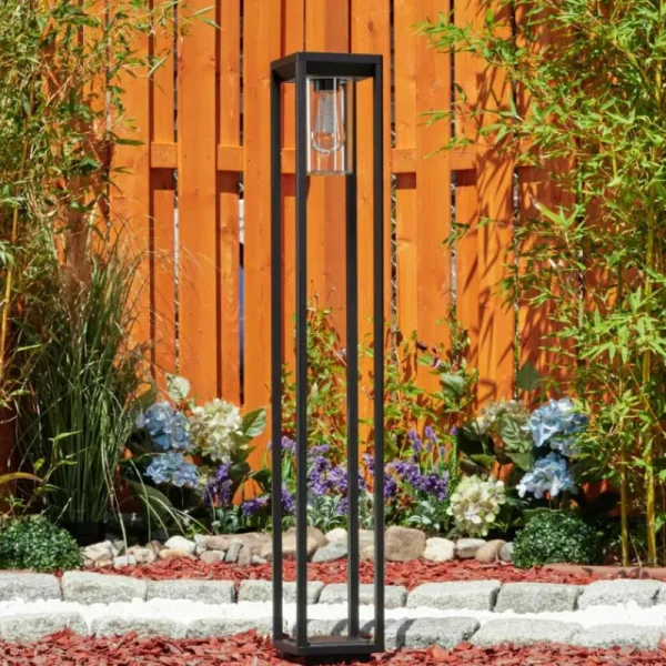 hofstein Borne lumineuse Baoshan Noir, 1 lumière* Lampes Modernes