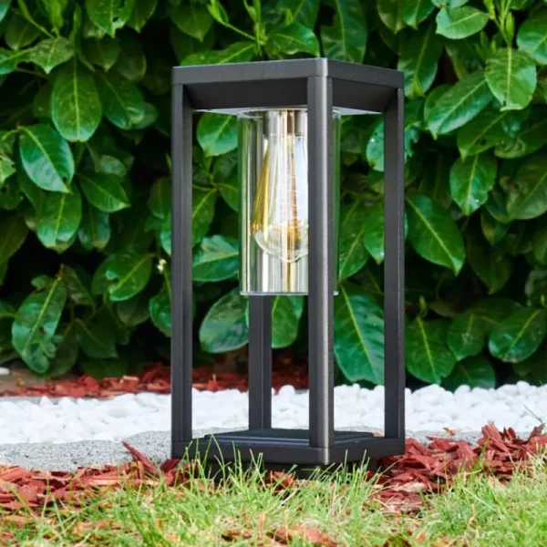 hofstein Borne lumineuse Baoshan Noir, 1 lumière* Lampes Modernes